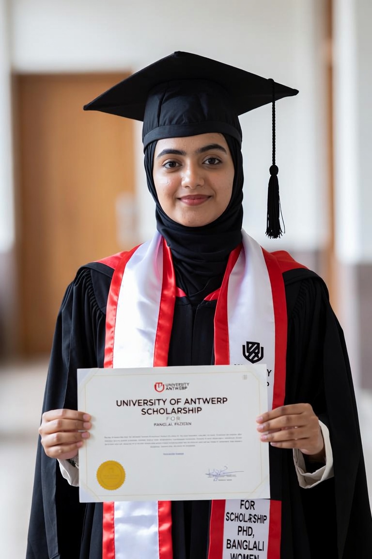 University of Antwerp funded PhD scholarship recipient